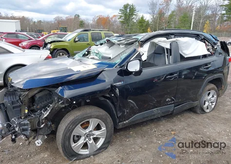 2020 Toyota Rav4 Hybrid Xle from USA, damaged, VIN 2T3RWRFV6LW091160